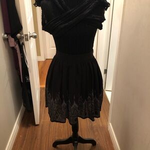 Killstar Black Skirt in Size Small.